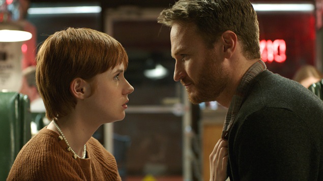 Actors Karen Gillan and Josh Lawson. Cinematographer: Djordje Arambasic.